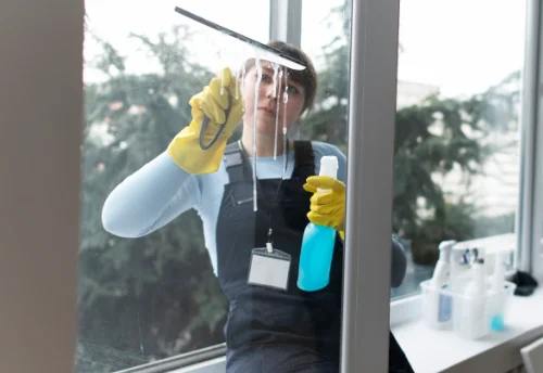 Nettoyage de vitres intérieures et extérieures à Bourg